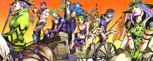 JoJo's Bizarre Adventure all parts cast